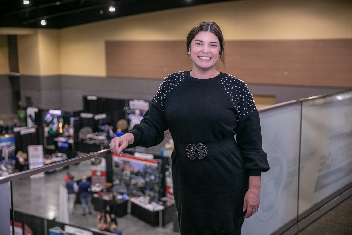 BUSINESS BOOMING: Angie Teel, general manager of the Branson Convention Center, says the facility has something happening on 85% of days of the year, on average.